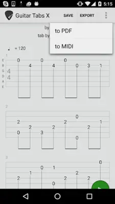 Guitar Tabs X android App screenshot 14