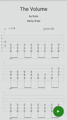 Guitar Tabs X android App screenshot 15